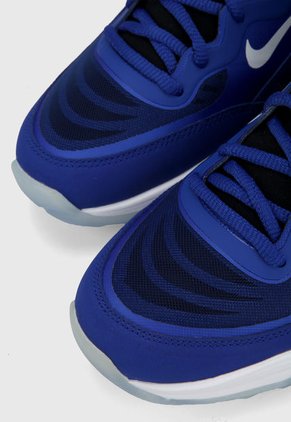 Tenis Basketball Azul-Blanco-Amarillo Nike Air Penny 5 Blue Chips