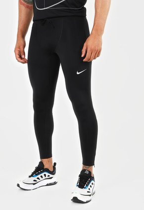 Leggings Negro-Plateado Nike