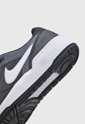 Tenis Lifestyle Negro-Blanco-Gris NIKE Full Force Low