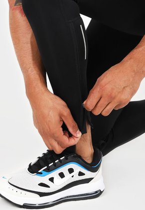 Leggings Negro-Plateado Nike