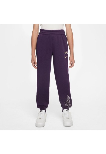 Pantalón Niños Nike Kylian Mbappé Club Fleece Violeta