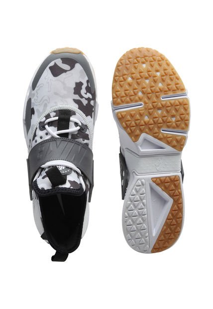 Tenis Blanco-Gris Nike Air Huarache Drift Prm Compra Ahora