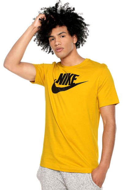 Avanzado artería gramática Camiseta Amarillo Nike - Compra Ahora | Dafiti Colombia
