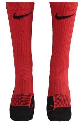Calcetines Rojo-Negro Nike Elite Cushioned