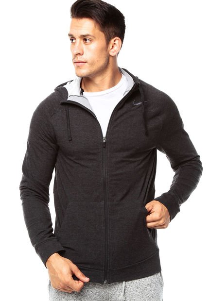 Hoodie Negro Nike Dri-Fit Touch Fleece Fz Hoodie
