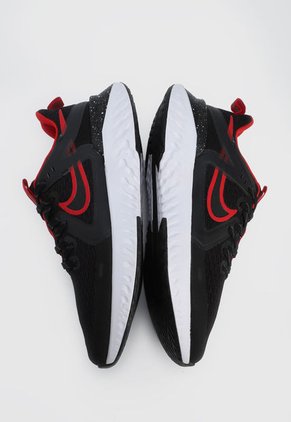 Tenis Running Negro-Rojo-Blanco Nike Legend React 2
