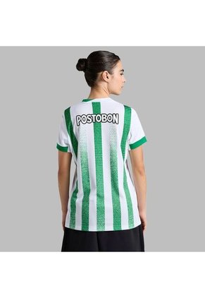 Camiseta Nike Mujer Atlético Nacional Local 25 Verde-Blanco