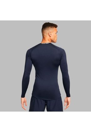 Camiseta Nike Hombre M Np Dri-Fit Tight Top Ls - Azul
