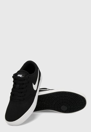 Tenis Skateboarding Negro-Beige Nike Kids Nike SB Check Canvas