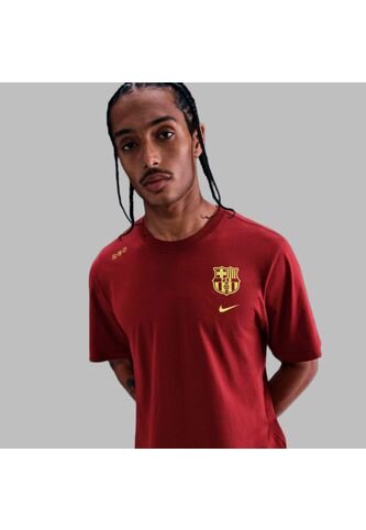 Camiseta Nike Hombre Fc Barcelona Tee - Vinotinto Nike