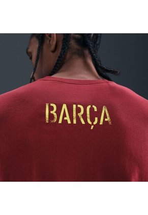 Camiseta Nike Hombre Fc Barcelona Tee - Vinotinto