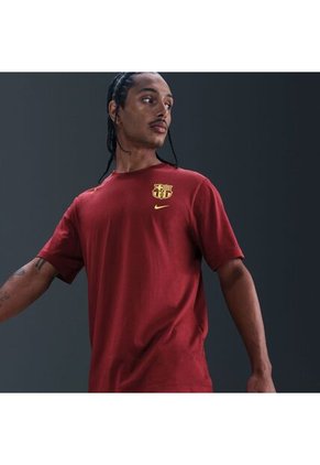 Camiseta Nike Hombre Fc Barcelona Tee - Vinotinto