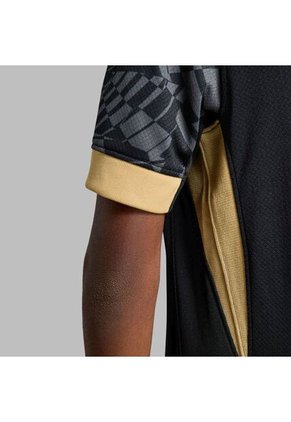 Camiseta Nike Kids Atlético Nacional 2da 2025-Negro-Dorado