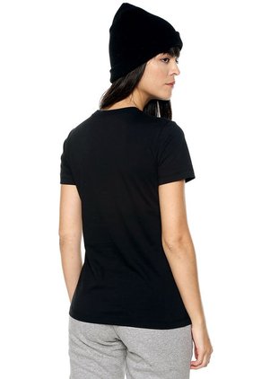 Camiseta Negro-Blanco Nike W Nsw Tee Essntl Icon Futura