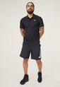 Polo Negro-Blanco Nike Dri-FIT Sport de Nike