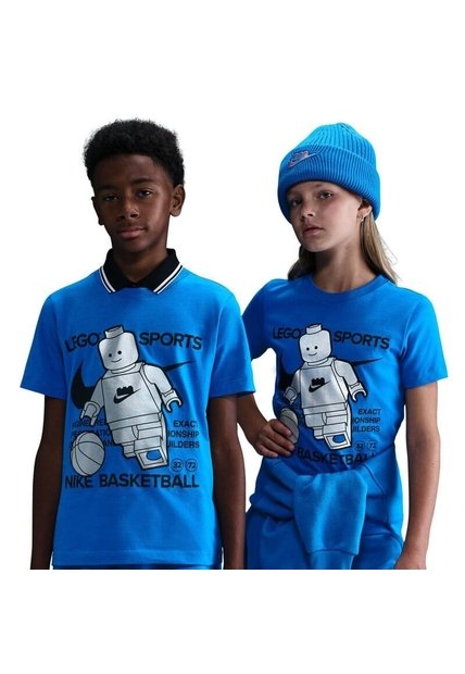 Camiseta Niños Nike X LEGO Collection Azul