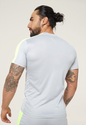 Camiseta Gris-Verde Neón Nike Dri-FIT Academy 23