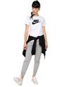 Camiseta Blanco-Negro Nike W Nsw Tee Essntl Icon Futura de Nike