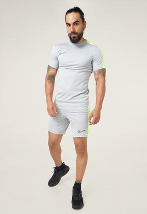 Camiseta Gris-Verde Neón Nike Dri-FIT Academy 23