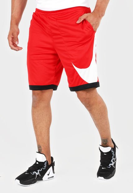 Pantaloneta Rojo-Blanco-Negro Nike
