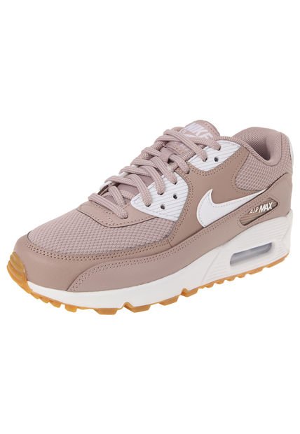 Tenis Lifestyle Rosa Nude-Blanco Nike Air Max 90