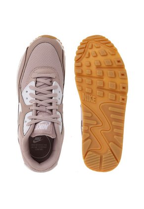 Tenis Lifestyle Rosa Nude-Blanco Nike Air Max 90