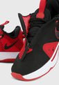 Tenis Basketball Negro-Rojo-Blanco Nike PG 4 de Nike