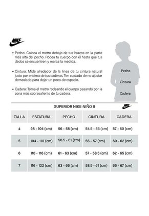 Camiseta Nike Gift Boxy Slv Niños-Blanco