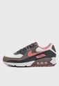 Tenis Lifestyle Blanco-Café-Palo Rosa NIKE Air Max 90 de Nike