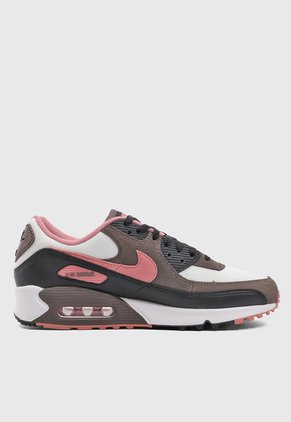 Tenis Lifestyle Blanco-Café-Palo Rosa NIKE Air Max 90