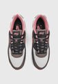Tenis Lifestyle Blanco-Café-Palo Rosa NIKE Air Max 90 de Nike