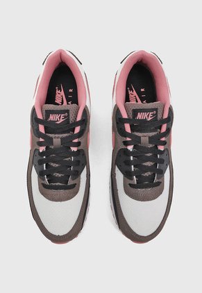 Tenis Lifestyle Blanco-Café-Palo Rosa NIKE Air Max 90