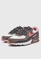 Tenis Lifestyle Blanco-Café-Palo Rosa NIKE Air Max 90 de Nike