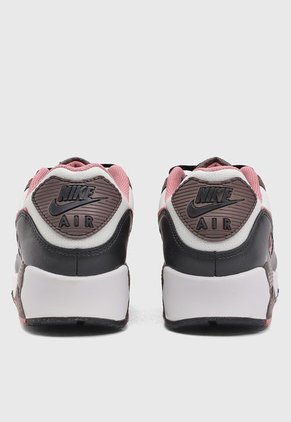 Tenis Lifestyle Blanco-Café-Palo Rosa NIKE Air Max 90
