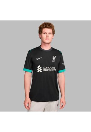 Camiseta Nike Hombre Liverpool Dri-Fit Jsy Ss Stad Aw -Negro