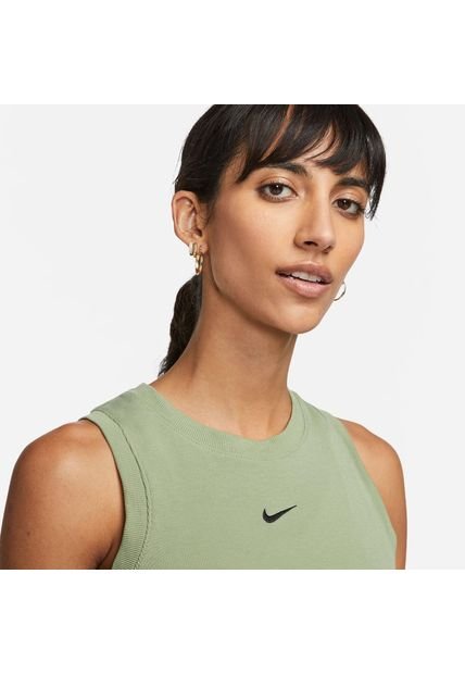 Camiseta Mujer Nike Sportswear Chill Knit Blanco