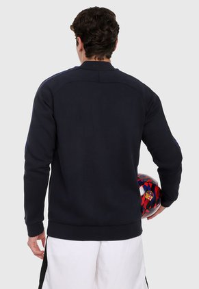 Chaqueta Azul Navy-Amarillo-Rojo Nike Fleece FC Barcelona