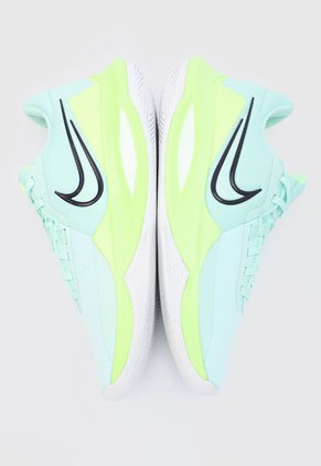 Tenis Basketball Verde Menta-Blanco Nike Precision VI