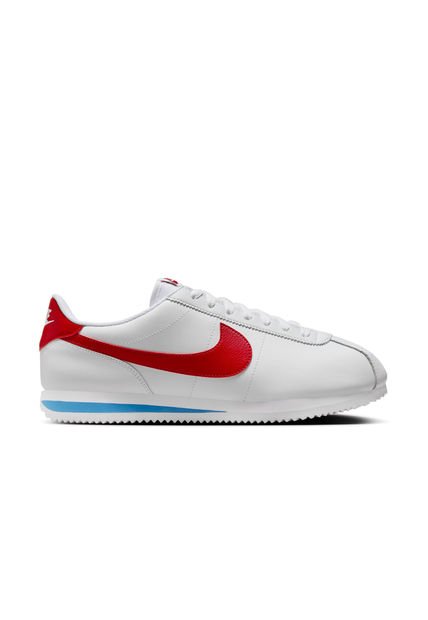 Tenis Nike Cortez Leather-Blanco/Rojo/Azul