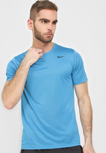 Camiseta Azul Nike Df Tee Lgd 2.0