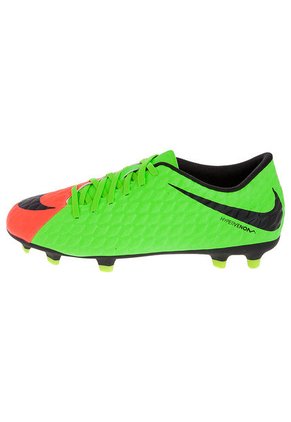 Guayo Verde Neón-Naranja Nike Hypervenom Phade III Fg