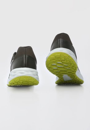 Tenis Running Verde-Azul Grisaceo Nike Revolution 6