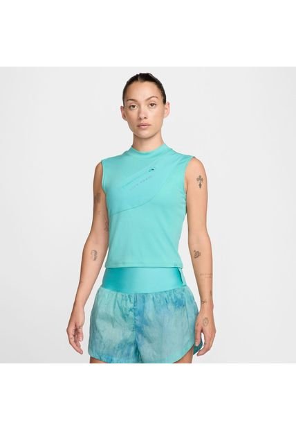 Camiseta Mujer Nike Trail Verde