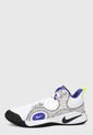 Tenis Basketball Blanco-Gris-Azul Nike Fly.by 2 media EU 41 de Nike
