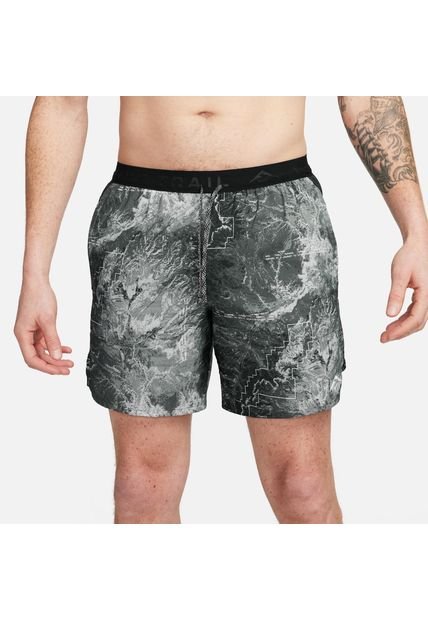 Pantaloneta Hombre Nike Stride Negro