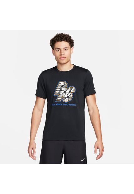 Camiseta Hombre Nike Running Energy Rise 365 Negro