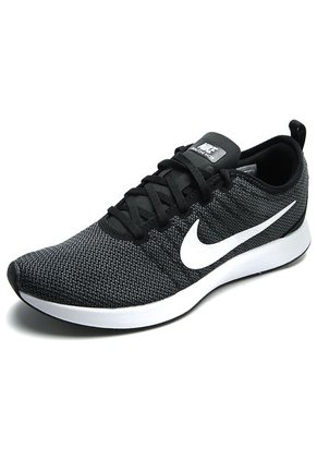 Tenis Running Negro-Blanco Nike Dualtone Racer