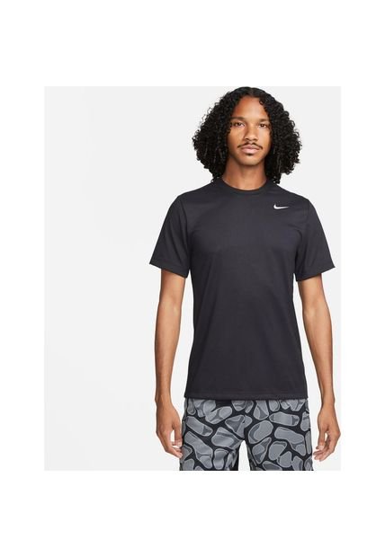 Camiseta Hombre Nike Dry Fit Running Legend - Negro
