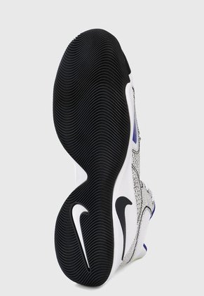 Tenis Basketball Blanco-Gris-Azul Nike Fly.by 2 media EU 41