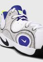 Tenis Basketball Blanco-Gris-Azul Nike Fly.by 2 media EU 41 de Nike